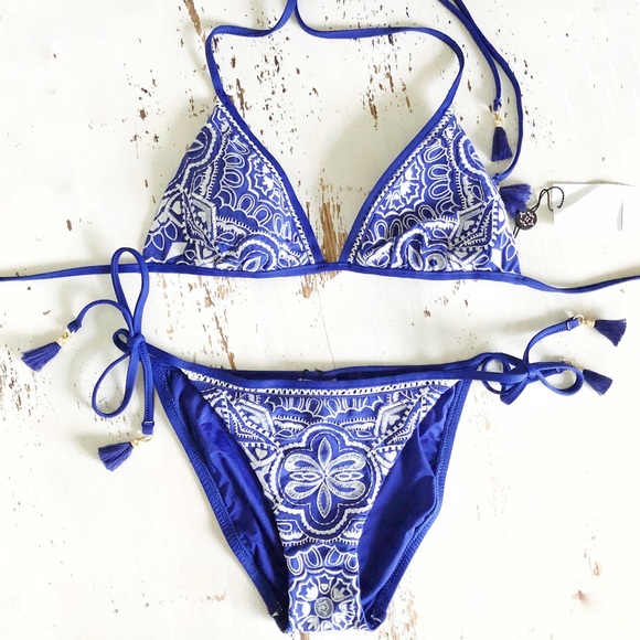 Nanette Lepore Other - NWT• Nanette Leopore Embroidered Swim Set
